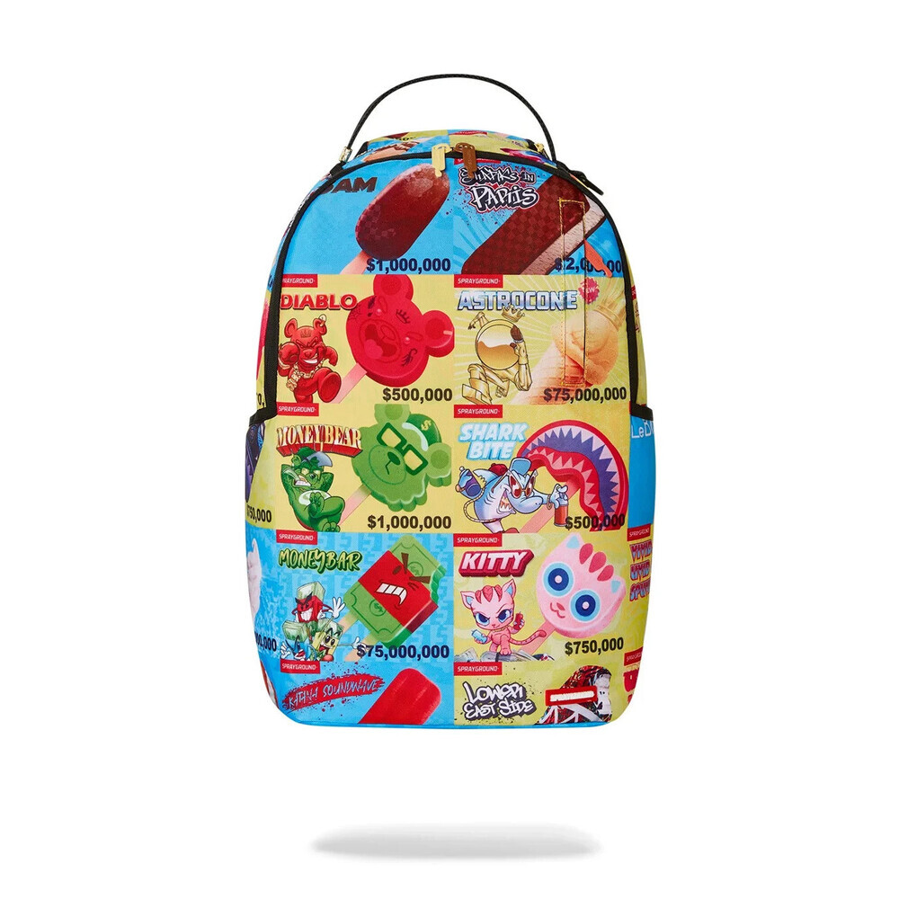 Sprayground Characters Ice Cream Truck DLXR Backpack Unisex Multi Graphic SPR109